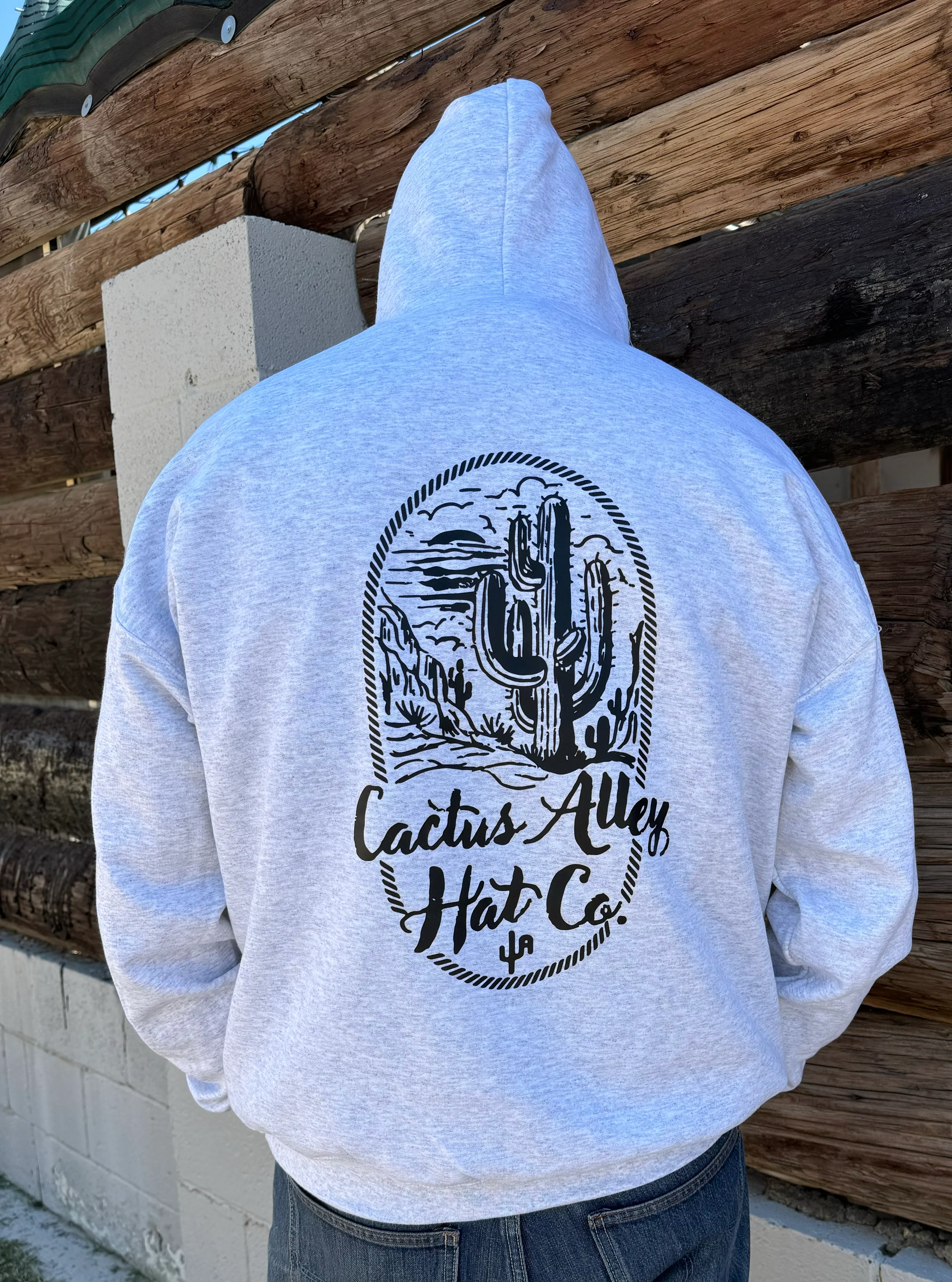 Desert Rope - Ash Adult Hoodie